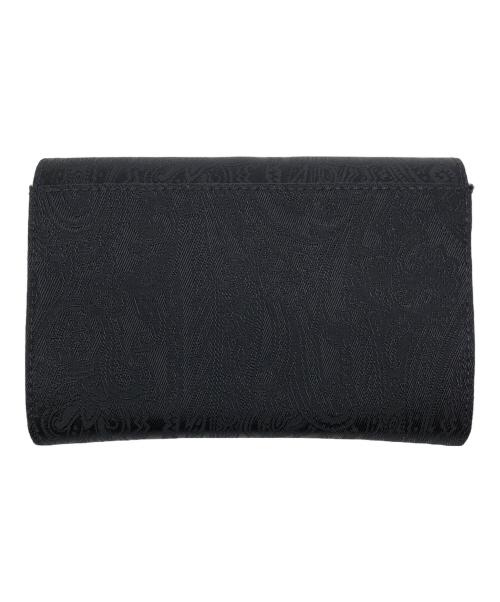 ETRO（エトロ）ETRO (エトロ) 財布　がま口 ブラックの古着・服飾アイテム