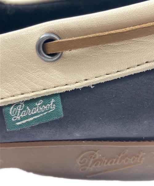 PARABOOT（パラブーツ）PARABOOT (パラブーツ) デッキシューズ ネイビー×ホワイト サイズ:なしの古着・服飾アイテム