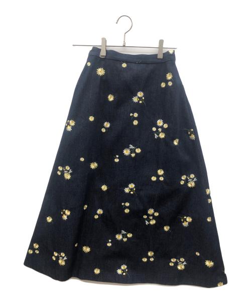 furfur（ファーファー）furfur (ファーファー) デニムスカート インディゴ サイズ:Free 未使用品の古着・服飾アイテム