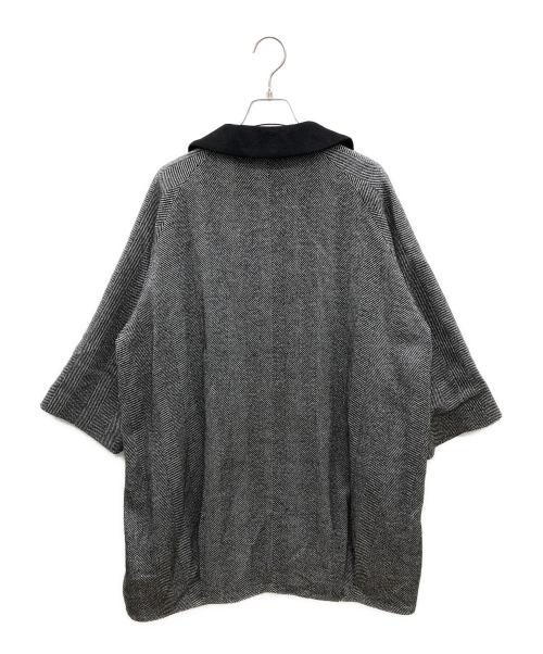 MARY QUANT（マリークヮント）MARY QUANT (マリークヮント) ダブルコート ブラック×ホワイト サイズ:M（38）の古着・服飾アイテム