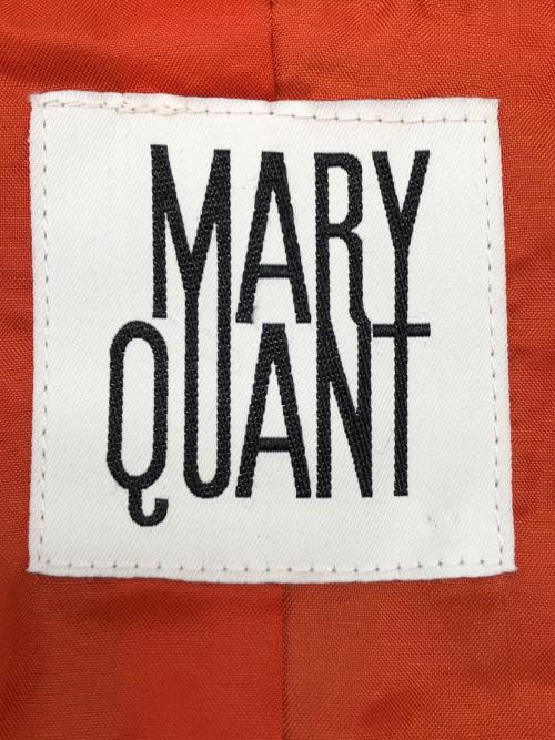 MARY QUANT（マリークヮント）MARY QUANT (マリークヮント) ダブルコート ブラック×ホワイト サイズ:M（38）の古着・服飾アイテム