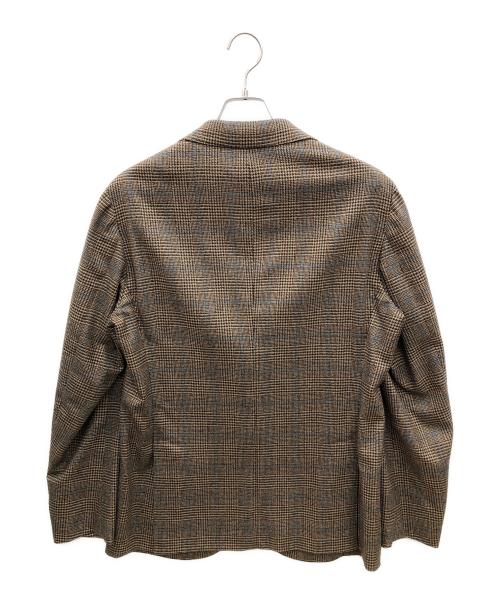 BARBA（バルバ）BARBA (バルバ) 3Bテーラードジャケット ブラウン サイズ:50の古着・服飾アイテム