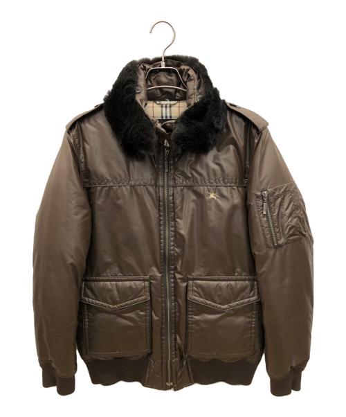 BURBERRY BLACK LABEL（バーバリーブラックレーベル）BURBERRY BLACK LABEL (バーバリーブラックレーベル) ダウンジャケット ブラウン サイズ:Lの古着・服飾アイテム