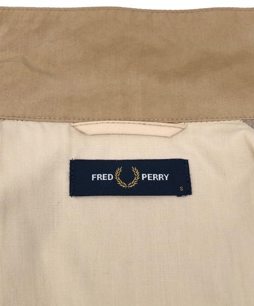 FRED PERRY（フレッドペリー）FRED PERRY (フレッドペリー) ハリントンジャケット ベージュ サイズ:Sの古着・服飾アイテム