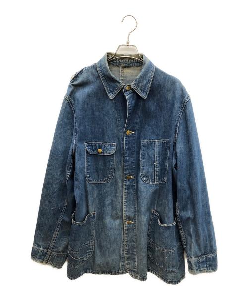 不明（不明）不明 (フメイ) 60sカバーオール インディゴ サイズ:不明の古着・服飾アイテム