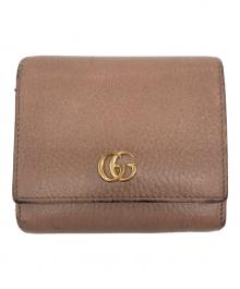 GUCCI（グッチ）の古着「ダブルG バイカラー」｜アッシュピンク