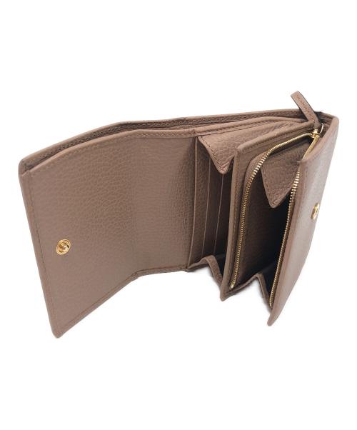 GUCCI（グッチ）GUCCI (グッチ) ダブルG バイカラー アッシュピンクの古着・服飾アイテム