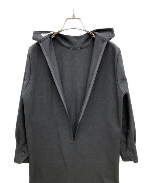 foufou（フーフー）foufou (フーフー) ワンピース グレーの古着・服飾アイテム