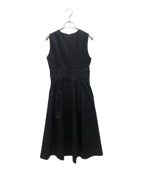 foufou（フーフー）foufou (フーフー) アメリカメディカルノースリーブドレス ブラック 未使用品の古着・服飾アイテム