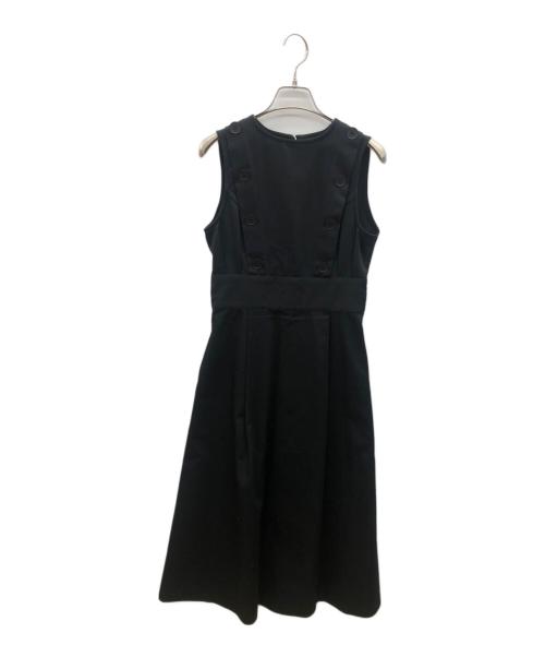 foufou（フーフー）foufou (フーフー) アメリカメディカルノースリーブドレス ブラック 未使用品の古着・服飾アイテム