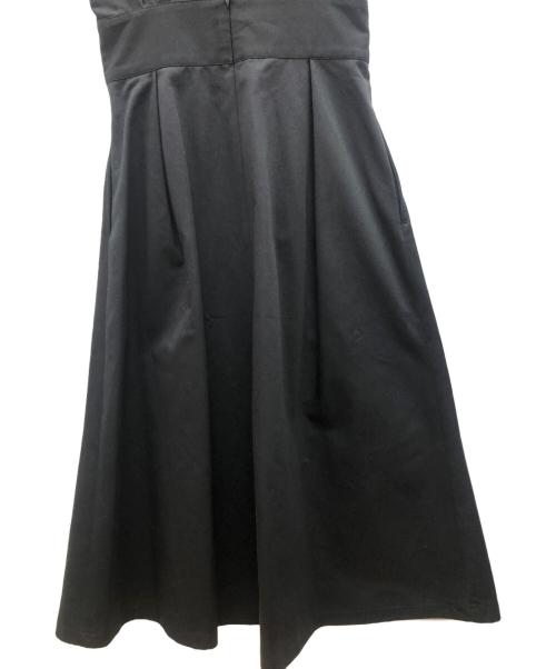 foufou（フーフー）foufou (フーフー) アメリカメディカルノースリーブドレス ブラック 未使用品の古着・服飾アイテム