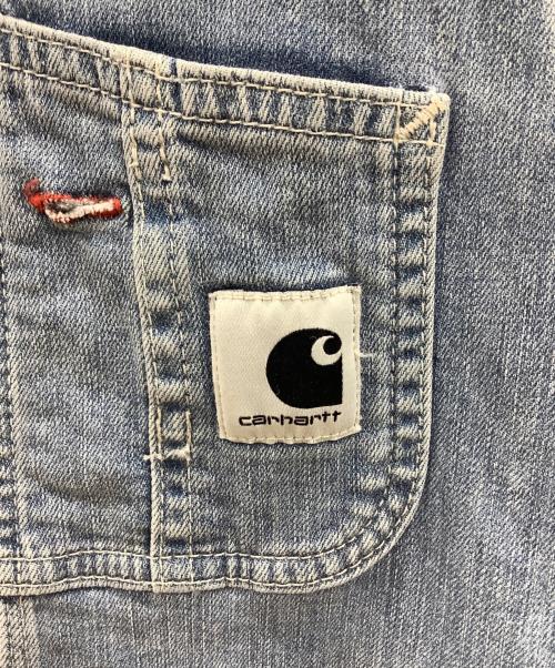CarHartt（カーハート）CarHartt (カーハート) W BIB OVERALL ブルー サイズ:XSの古着・服飾アイテム