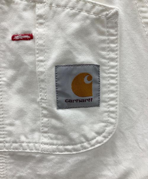CarHartt（カーハート）CarHartt (カーハート) BIB OVERALL ホワイト サイズ:32の古着・服飾アイテム