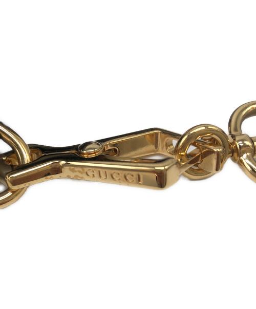 GUCCI（グッチ）GUCCI (グッチ)  ニムフェア バンブー  グレーの古着・服飾アイテム