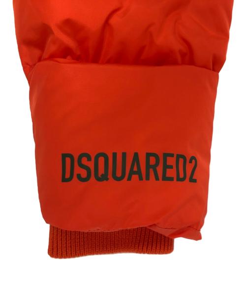DSQUARED2（ディースクエアード）DSQUARED2 (ディースクエアード) 中綿ジャケット オレンジ×カーキ サイズ:140cm（10Y)の古着・服飾アイテム