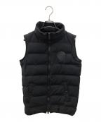 1PIU1UGUALE3 RELAXウノピゥウノウグァーレトレ リラックス）の古着「中綿ベスト」｜ブラック