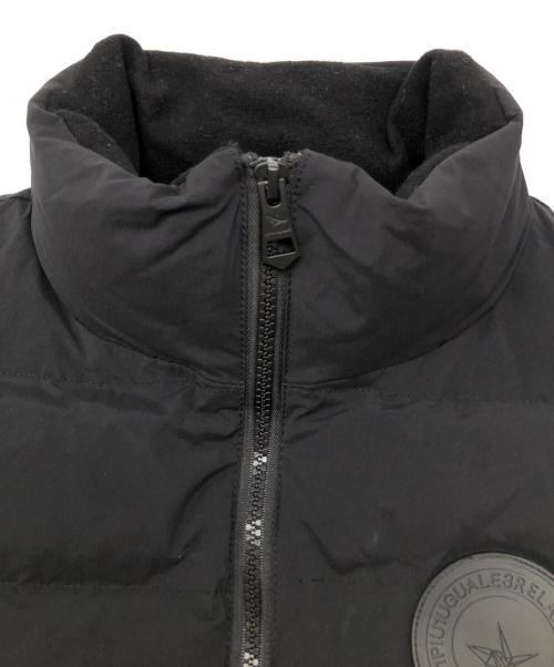 1PIU1UGUALE3 RELAX（ウノピゥウノウグァーレトレ リラックス）1PIU1UGUALE3 RELAX (ウノピゥウノウグァーレトレ リラックス) 中綿ベスト ブラック サイズ:Sの古着・服飾アイテム