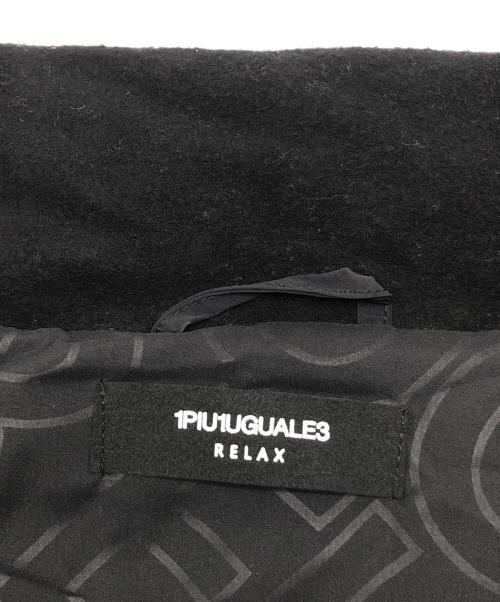 1PIU1UGUALE3 RELAX（ウノピゥウノウグァーレトレ リラックス）1PIU1UGUALE3 RELAX (ウノピゥウノウグァーレトレ リラックス) 中綿ベスト ブラック サイズ:Sの古着・服飾アイテム