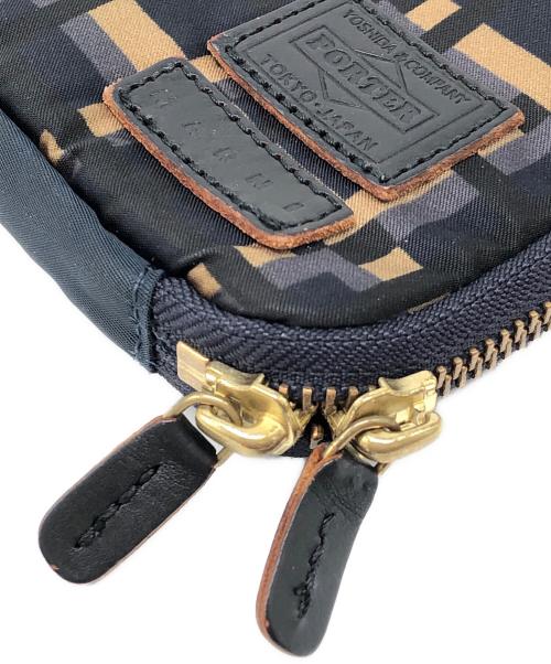 PORTER（ポーター）PORTER (ポーター) MARNI (マルニ) コインケース ネイビーの古着・服飾アイテム