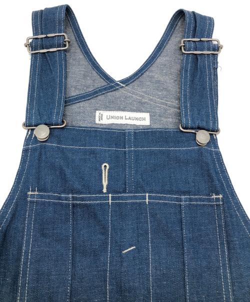 UNION LAUNCH（ユニオンランチ）UNION LAUNCH (ユニオンランチ) オーバーオール ブルー サイズ:Sの古着・服飾アイテム