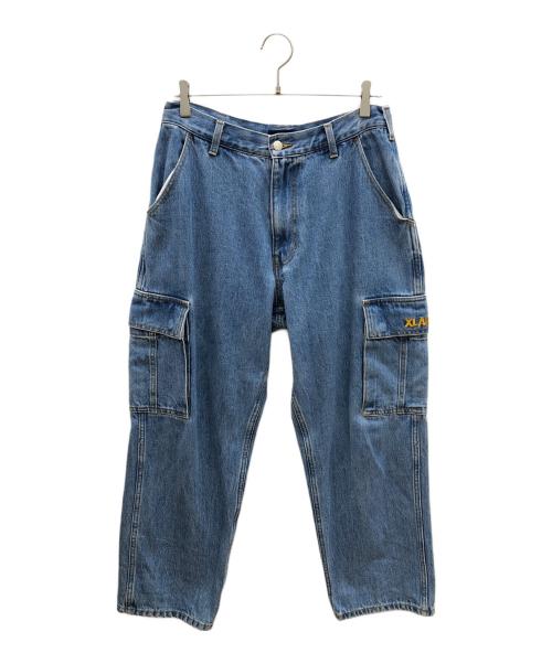 X-LARGE（エクストララージ）X-LARGE (エクストララージ) デニムカーゴパンツ インディゴ サイズ:32  170/74Aの古着・服飾アイテム