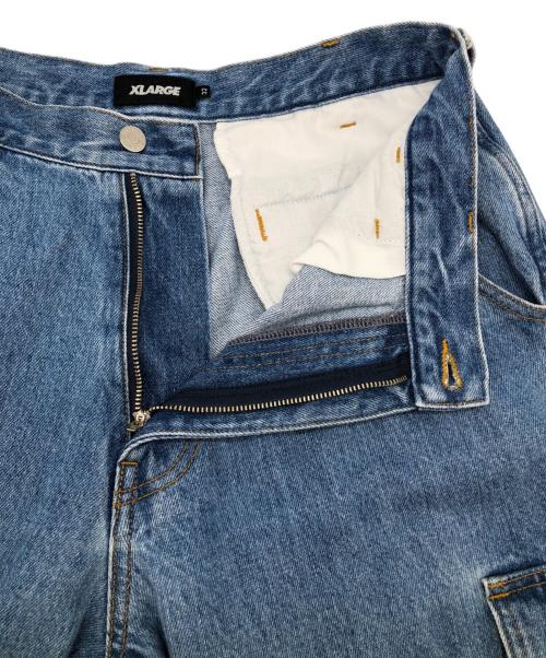 X-LARGE（エクストララージ）X-LARGE (エクストララージ) デニムカーゴパンツ インディゴ サイズ:32  170/74Aの古着・服飾アイテム