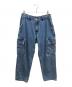 X-LARGE（エクストララージ）の古着「デニムカーゴパンツ」｜インディゴ