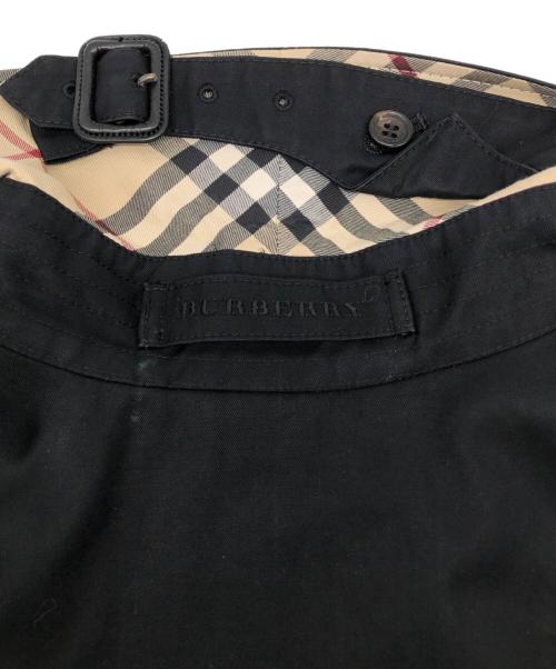BURBERRY LONDON（バーバリーロンドン）BURBERRY LONDON (バーバリーロンドン) ショートトレンチコート ブラック サイズ:38の古着・服飾アイテム