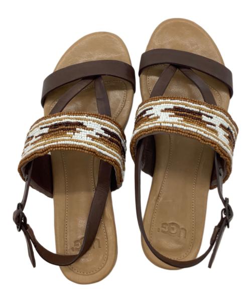 UGG（アグ）UGG (アグ) ストラップサンダル ブラウン サイズ:23ｃｍの古着・服飾アイテム