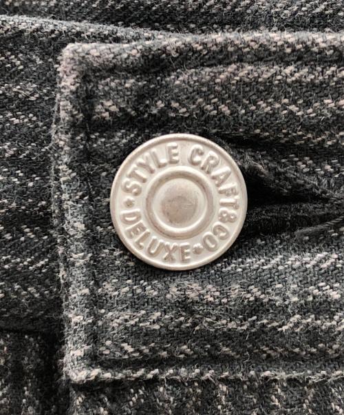 EVISU（エヴィス）EVISU (エビス) デニムパンツ ブラック サイズ:W36×L35の古着・服飾アイテム