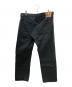 EVISU (エビス) デニムパンツ ブラック サイズ:W36×L35：10000円