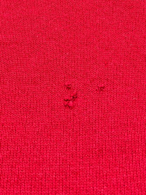 LEE（リー）LEE (リー) 90s刺繍スウェット　Hard Rock CAFE　USA製　古着 レッド サイズ:XLの古着・服飾アイテム