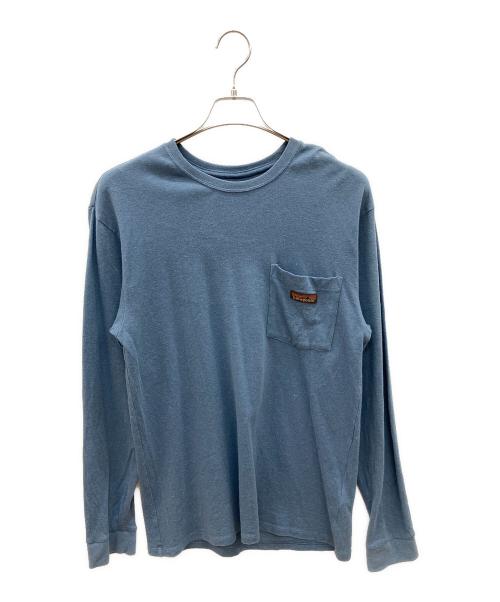 Patagonia（パタゴニア）Patagonia (パタゴニア) 長袖カットソー ブルー サイズ:Sの古着・服飾アイテム