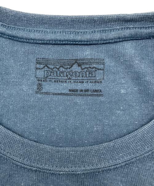 Patagonia（パタゴニア）Patagonia (パタゴニア) 長袖カットソー ブルー サイズ:Sの古着・服飾アイテム