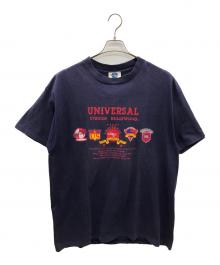 UNIVERSAL STUDIOS（ユニバーサル・スタジオ）の古着「90sプリントTシャツ USA製 古着」｜ネイビー