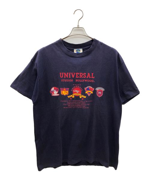 UNIVERSAL STUDIOS（ユニバーサル・スタジオ）UNIVERSAL STUDIOS (ユニバーサル・スタジオ) 90sプリントTシャツ USA製 古着 ネイビー サイズ:XLの古着・服飾アイテム