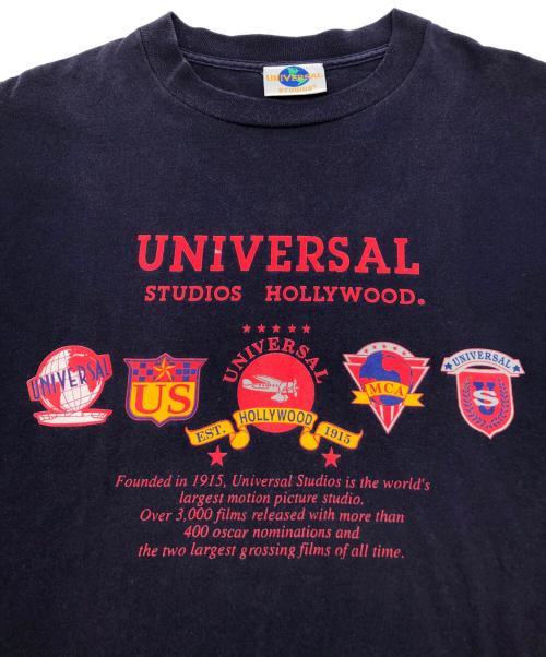 UNIVERSAL STUDIOS（ユニバーサル・スタジオ）UNIVERSAL STUDIOS (ユニバーサル・スタジオ) 90sプリントTシャツ USA製 古着 ネイビー サイズ:XLの古着・服飾アイテム