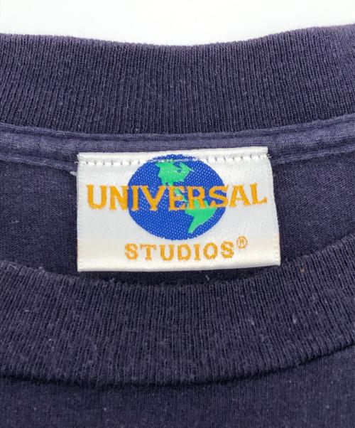 UNIVERSAL STUDIOS（ユニバーサル・スタジオ）UNIVERSAL STUDIOS (ユニバーサル・スタジオ) 90sプリントTシャツ USA製 古着 ネイビー サイズ:XLの古着・服飾アイテム