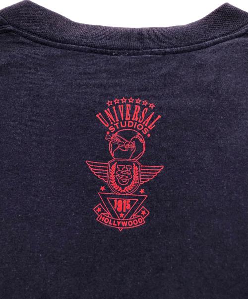 UNIVERSAL STUDIOS（ユニバーサル・スタジオ）UNIVERSAL STUDIOS (ユニバーサル・スタジオ) 90sプリントTシャツ USA製 古着 ネイビー サイズ:XLの古着・服飾アイテム