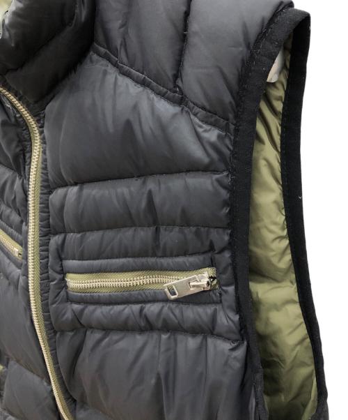 DIESEL（ディーゼル）DIESEL (ディーゼル) ダウンベスト ブラック サイズ:XSの古着・服飾アイテム