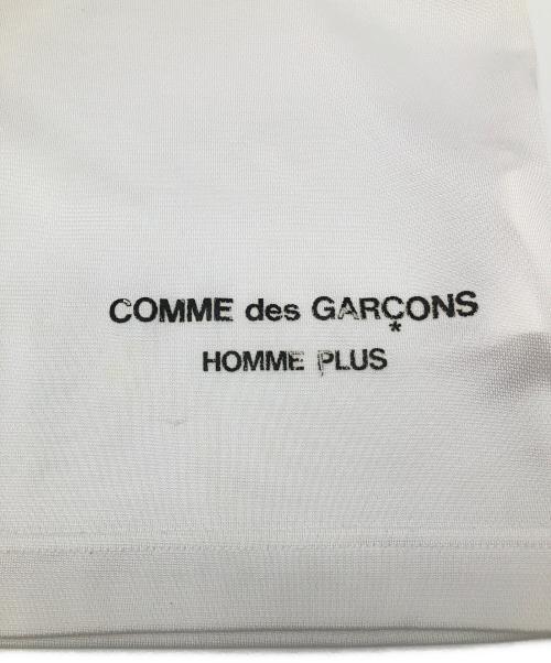 COMME des GARCONS HOMME PLUS（コムデギャルソンオムプリュス）COMME des GARCONS HOMME PLUS (コムデギャルソンオムプリュス) リンガーTシャツ　AD2007 ホワイト×レッド サイズ:Sの古着・服飾アイテム