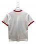 COMME des GARCONS HOMME PLUS (コムデギャルソンオムプリュス) リンガーTシャツ　AD2007 ホワイト×レッド サイズ:S：8000円