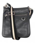 BALLYバリー）の古着「ショルダーバッグ　トレインスポッティング」｜ブラック