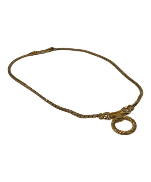 Christian Dior（クリスチャン ディオール）Christian Dior (クリスチャン ディオール) ネックレス ゴールドカラーの古着・服飾アイテム