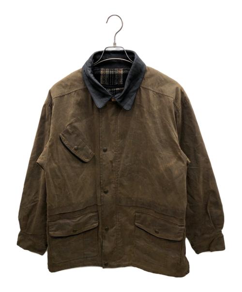 canada sportswear（カナダ スポーツウェア）canada sportswear (カナダ スポーツウェア) 90sオイルドジャケット ブラウン サイズ:Sの古着・服飾アイテム