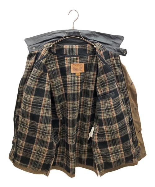 canada sportswear（カナダ スポーツウェア）canada sportswear (カナダ スポーツウェア) 90sオイルドジャケット ブラウン サイズ:Sの古着・服飾アイテム