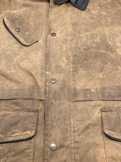 canada sportswear（カナダ スポーツウェア）canada sportswear (カナダ スポーツウェア) 90sオイルドジャケット ブラウン サイズ:Sの古着・服飾アイテム