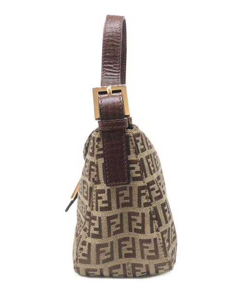 FENDI（フェンディ）FENDI (フェンディ) ハンドバッグ　マンマバケット　ズッカ ベージュの古着・服飾アイテム