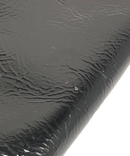 MIU MIU（ミュウミュウ）MIU MIU (ミュウミュウ) 3つ折り財布 ブラックの古着・服飾アイテム