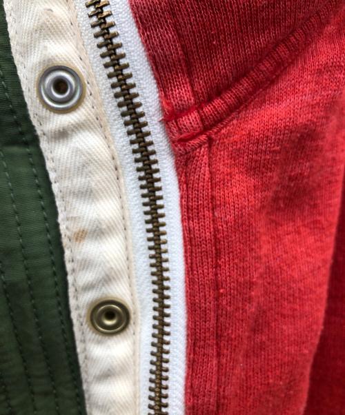 BURBERRY BLACK LABEL（バーバリーブラックレーベル）BURBERRY BLACK LABEL (バーバリーブラックレーベル) マウンテンパーカー カーキ×レッド サイズ:Mの古着・服飾アイテム